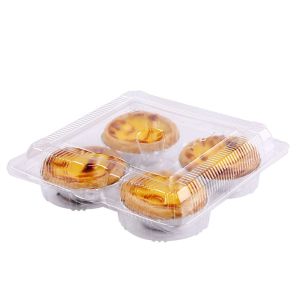 Buy cheap SH-0058 OEM Disposable Food Grade Transparent PET Packaging for Takeaway Egg from wholesalers