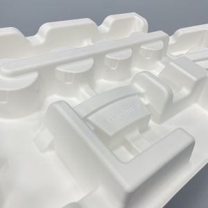 Tank packaging Biodegradable Molded pulp tray Disposable Paper Packaging