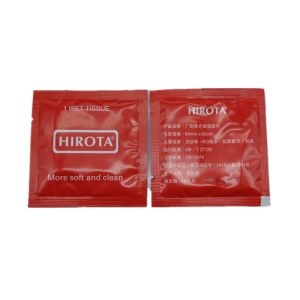 PLC Control Automatic Wet Napkin Machine CE Certification Power Saving