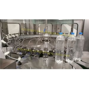 Automatic Soda Bottle Filling Machine , Energy Drink Manufacturing Equipment