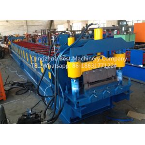 Strip Roofing Sheet 620mm Self Lock Profile Roll Forming Machine With Seaming
