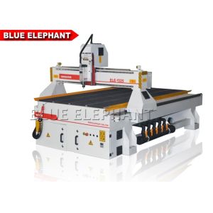 PVC / Alucobond / MDF Cutting Machine , Programmable Wood Carving Machine