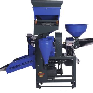 YIFENG AGRO 6N2025 Pro Max 7 in 1 Combine Rice Mill Machine with Vibration,