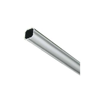 Rectangular Aluminium Alloy Pipe Tubing Aluminum Extrusion Profile 28mm OD