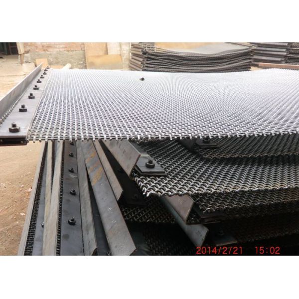 Construction Crimped Wire Mesh Disposble Barbecue Mesh Net 295mm
