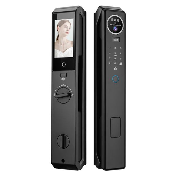 S959Max Smart Door Lock with Fingerprint 3D Face Palm Recognition Card Key Code