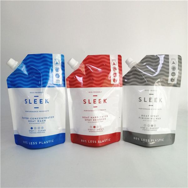 Buy Top Requested Products High Quality Storage Beverage Drinking  Spout Packaging Bags Plastic Liquid Pouch at wholesale prices