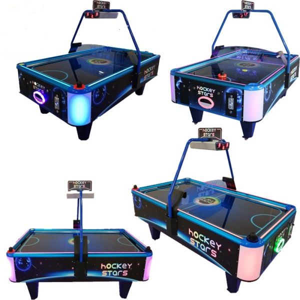 Kids Classic Sport Air Hockey Arcade Machine For Holiday Resorts Stable Program