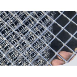 25mm Hole Fencing Galvanized Expanded Metal Wire Mesh 2m Length
