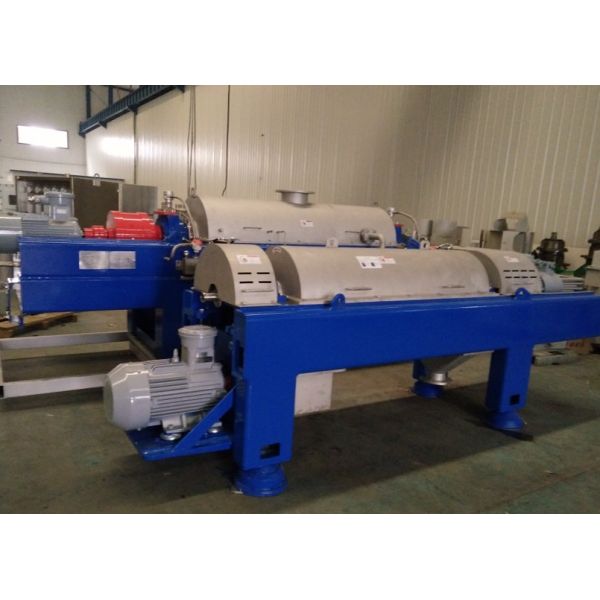 Buy Oily Sludge Industrial Wastewater Centrifuge , Chemical Industry Three Phase Centrifuge at wholesale prices