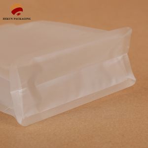 Food Transportation Solution Flat Bottom Bag With Multiple Extrusion Processing
