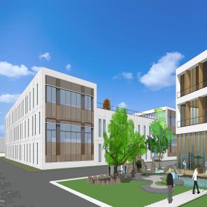 Prefabricated Steel Structure Building with High Weather Resistance