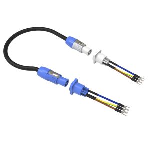 Industrial Waterproof Circular Power Connector Electrical Powercon