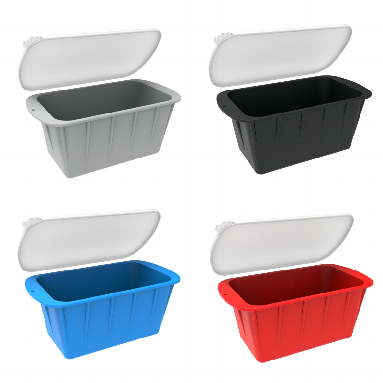 Sustainable Collapsible Ice Cube Tray Extra Large Reusable Silicone Ice Block Mold