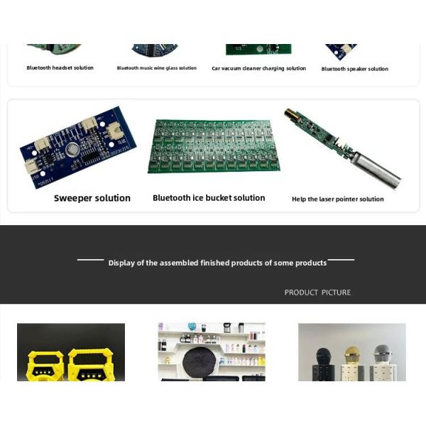 One-Stop Turnkey Service for PCBA PCB Manufacturing SMT Plant Processing Assembly with Bom Gerber Files