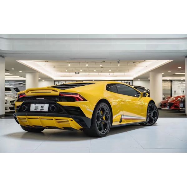 White EVO Style Carbon Fiber Body Kit Replace Front And Rear Bumper Evo Widebody Kit