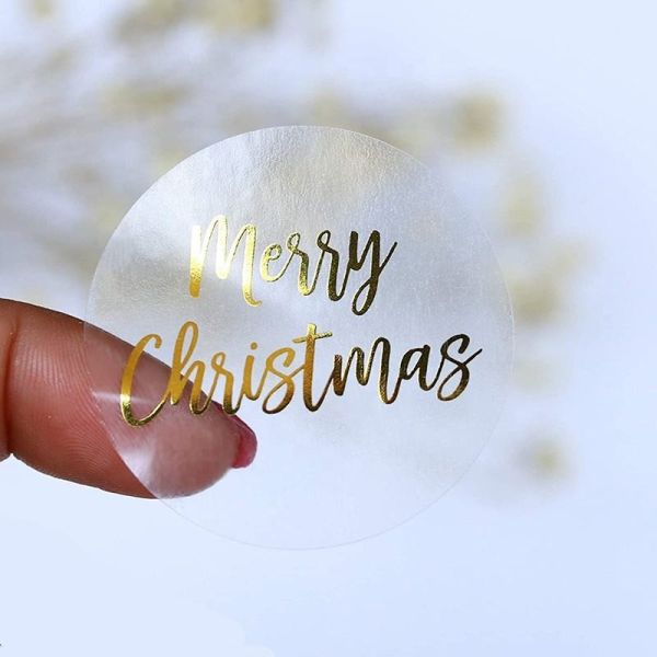 Buy Vinyl Waterproof Clear Label Hot Stamping Gold Foil Adhesive at wholesale prices