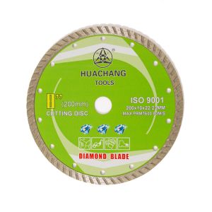 Quality Turbo Diamond Blade Cold Press 8inch 200×10×22.23mm High Quality For General Purpose , Ceramic , Marble for sale