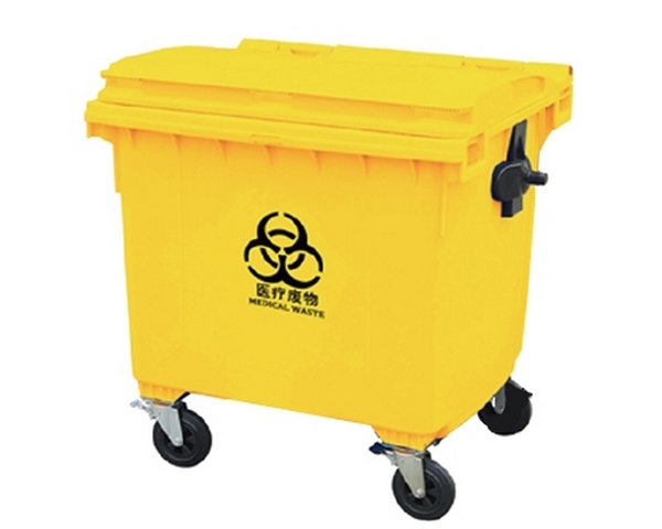 Buy 1100L medical waste bin/medical waste trolley/spill control bin at wholesale prices