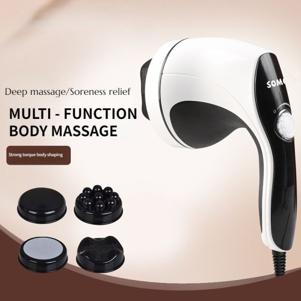 Handheld Electric Vibrating Massage Gun Full Body Pain Relief Massager Machine
