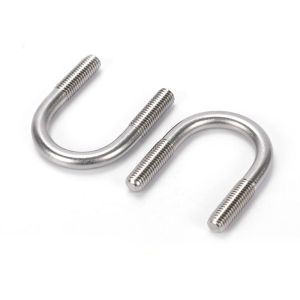 Stainless Steel 304 M30 18 8 Round Bend U Bolt