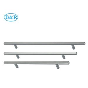 Kitchen Furniture Aluminum Alloy Handles HZ2001 Sand Chrome Surface