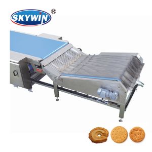 Quality SGS approved Star Wheel Biscuit Stacker Machine Easy to Operate for sale