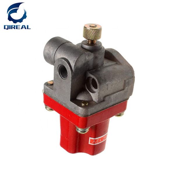 Buy High quality stop solenoid valve excavator electrical components3054611 at wholesale prices