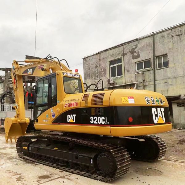 Used Caterpillar Hydraulic 320CL CAT Excavator 110Kw 20Ton