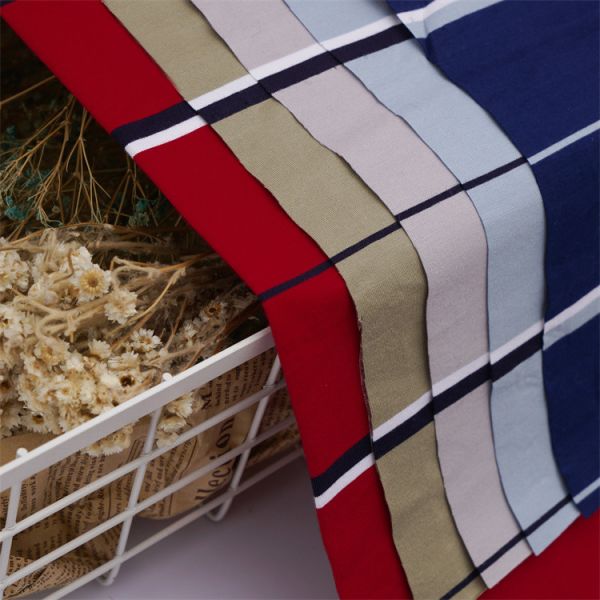 Easy To Care For And Breathable Wear-Resistant And Durable Striped Knit Fabric For Polo Shirt