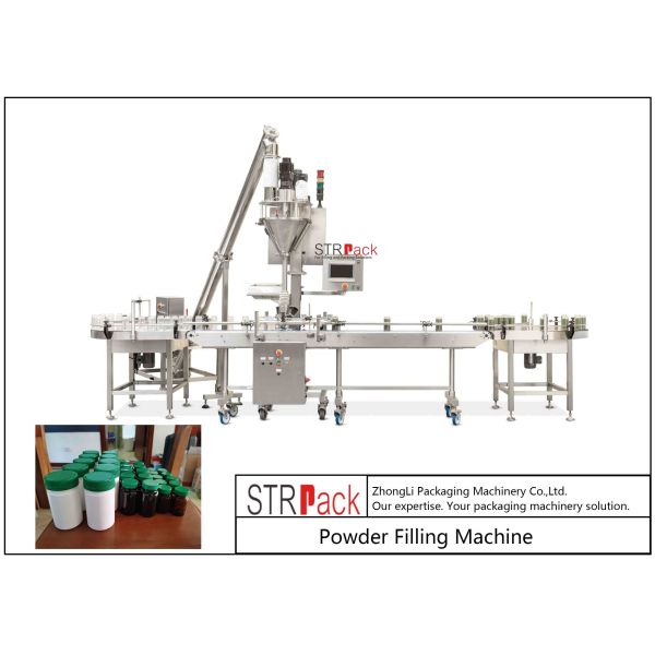 Pepper / Milk / Flour / Coffee / Spice Powder Filling Packing Machine With