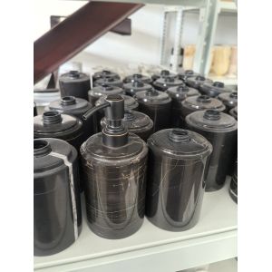 Luxury Marble Soap Dispenser Handcrafted Stone Bathroom Sets For Home