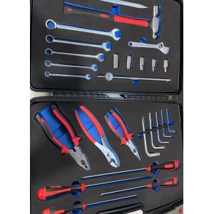 26 Piece Titanium Tool Kit With Hard Plastic Case