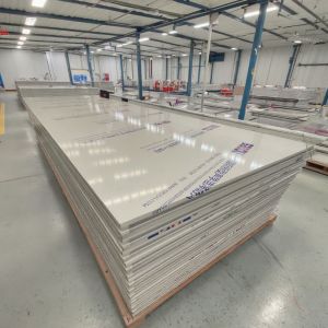 Four Sides Frame Rockwool Cleanroom Sandwich Wall Panel