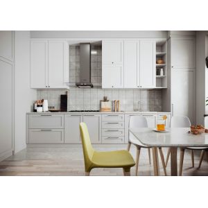 Matt Shaker Lacquer Furniture Modular Kitchen Cabinet Made In China