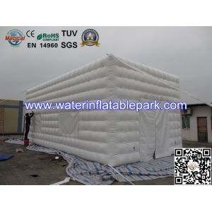 Popular Folding Giant Inflatable Cube Tent Building , Inflatable Structure