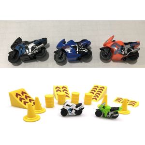 19 " Inertia Motocycle Race Track , Toddler Race Track Toys