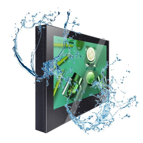4K FHD IP65 Waterproof Wall Mounted LCD Digital Signage With Capacitive Touch