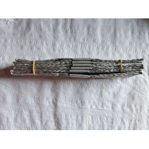 Metal Braid Silicon Carbon Rod Clamp Fixing Clamp Connection Belt