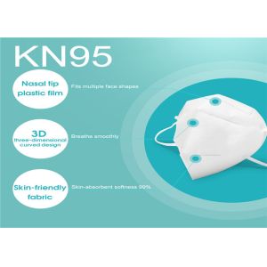 China N95 Disposable Medical Mask High Breathability Meltblown Filtration Middle Layer on sale