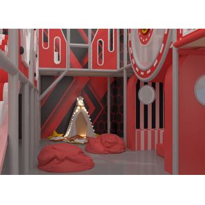 5m Kids Indoor Playground Equipment Children Soft Play Maze With Arcade Machine