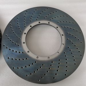 Car Parts 2pcs Brake Disc 410*36mm Drilled Slot Plating