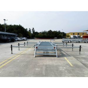 Skeleton Tiny House Trailers Robust Hot Dip Galvanised Trailer Silver