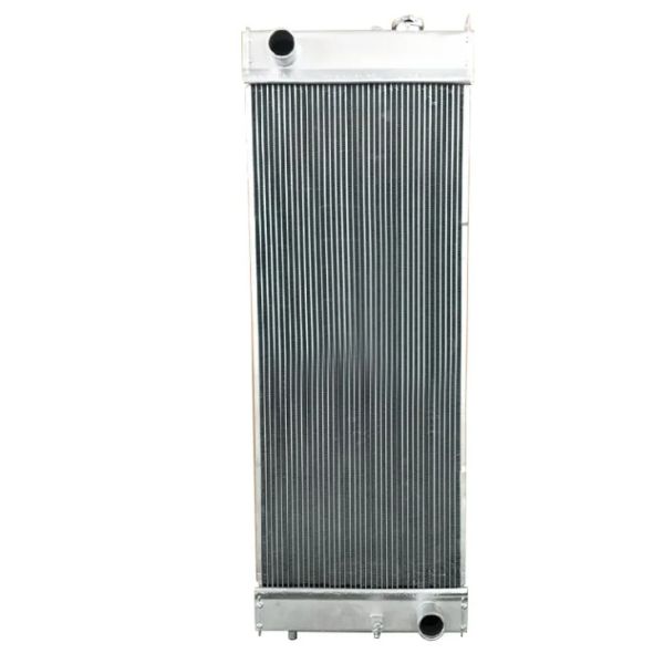Construction Machinery Aluminum E320D Silver Excavator Radiator