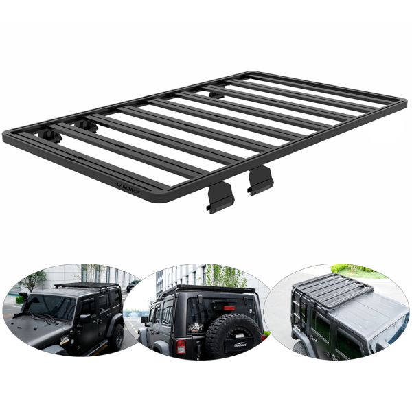Aluminum Alloy JEEP JK Roof Rack Basket for Universal Car Roof Racks 1500*1425