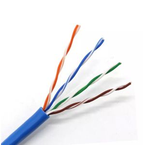 4 Pairs Cat5e Lan Cable customized PVC Jacket Pro Environment