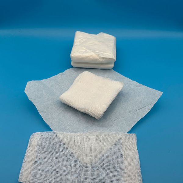 100% Cotton Sterile Medical Gauze Pads Premium Quality for Effective Wound Care