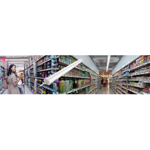 3 Years Warranty IP66 36W LED Tri-Proof Light With Large Luminous Surface For Workshop Station