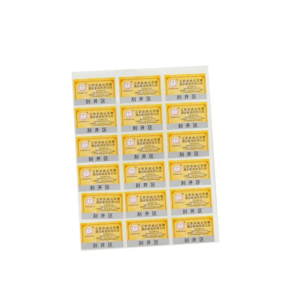 Buy Sealing Tamper Proof Custom Hologram Stickers For Bottle Package at wholesale prices