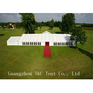 Long Span Outdoor Vendor Tents 5M 10M 15M Ridge Height 15 Years Warranty
